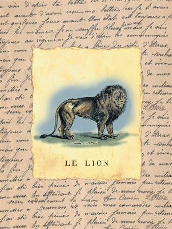 Le Lion by Olivia Bergman Pricing Limited Edition Print image