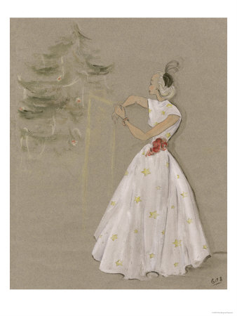 Star Dress by Olivia Bergman Pricing Limited Edition Print image