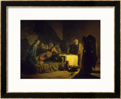 Last Supper by Nikolai Nikolaevich. Ge Pricing Limited Edition Print image