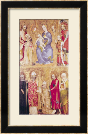 Votive Panel Of Archbishop Jan Ocko Of Vlasim by Theodoricus Of Prague Pricing Limited Edition Print image