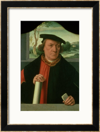 Counsellor Arnold Von Brauweiler, 1535 by Bartholomaeus Bruyn Pricing Limited Edition Print image
