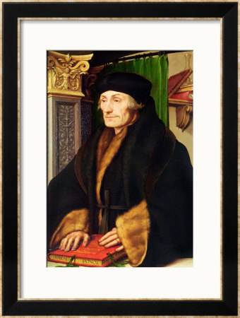 Erasmus, 1523 by Hans Holbein The Younger Pricing Limited Edition Print image