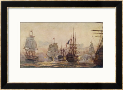 Egyptian Campaign Battle Of The Nile by Norman Wilkinson Pricing Limited Edition Print image
