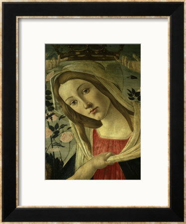 The Virgin And Child Surrounded By Angels by Sandro Botticelli Pricing Limited Edition Print image