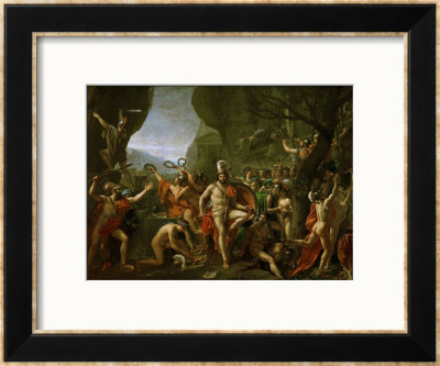 Leonidas At The Thermopylae by Jacques-Louis David Pricing Limited Edition Print image