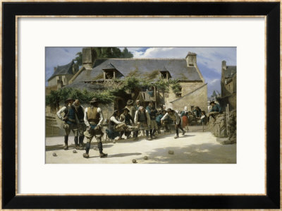Le Jeu Des Boules by Charles Giraud Pricing Limited Edition Print image