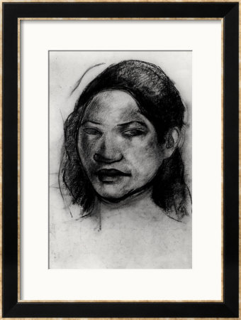 Head Of A Tahitian by Paul Gauguin Pricing Limited Edition Print image