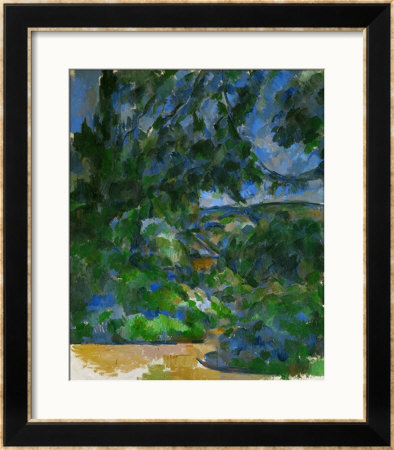 Blue Landscape, 1904-1906 by Paul Cézanne Pricing Limited Edition Print image