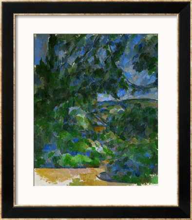 Blue Landscape, 1904-1906 by Paul Cezanne Pricing Limited Edition Print image