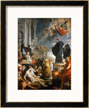The Miracle Of Saint Francis Xavier by Peter Paul Rubens Pricing Limited Edition Print image