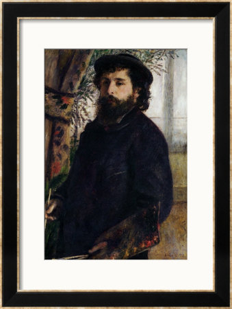 Portrait Of Claude Monet With Palette, 1875 by Pierre-Auguste Renoir Pricing Limited Edition Print image