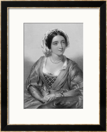 Queen Of Edward I Daughter Of Ferdinand Iii Of Castile And Joan Of Ponthieu by W.H. Egleton Pricing Limited Edition Print image