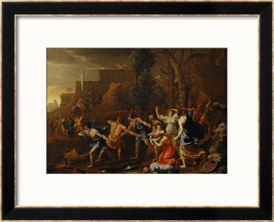 Young Pyrrhus Saved, Around 1634 by Nicolas Poussin Pricing Limited Edition Print image