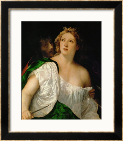 Lucretia And Tarquinius by Titian (Tiziano Vecelli) Pricing Limited Edition Print image