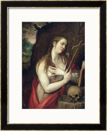 The Penitent Magdalene, 1579 by Luis De Carbajal Pricing Limited Edition Print image