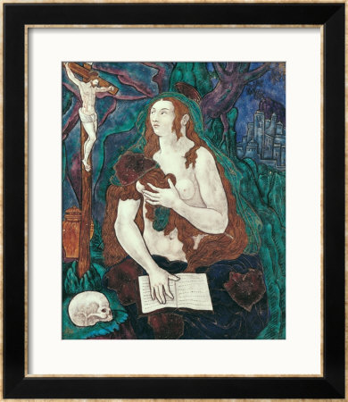 St. Mary Magdalene, Limousin Workshop by Nardon Penicaud Pricing Limited Edition Print image