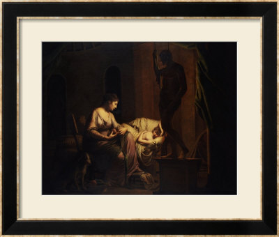 Penelope Unravelling Her Web by Joseph Wright Of Derby Pricing Limited Edition Print image