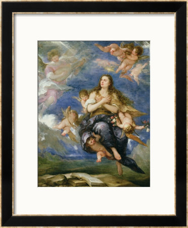 The Assumption Of Mary Magdalene by Jose Antolinez Pricing Limited Edition Print image