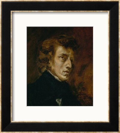 Frederic Chopin (1809-1849), Polish-French Composer by Eugene Delacroix Pricing Limited Edition Print image