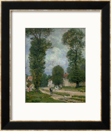 Road To Versailles, 1875 by Alfred Sisley Pricing Limited Edition Print image