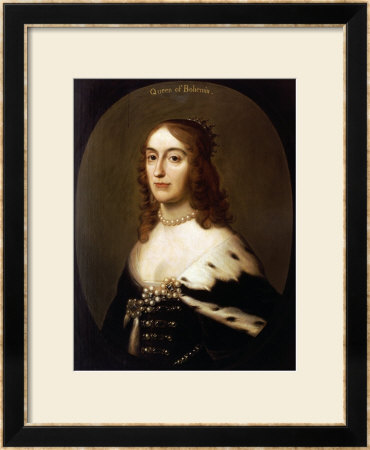 Portrait Of Elizabeth, Queen Of Bohemia (1596-1662) by Gerrit Van Honthorst Pricing Limited Edition Print image