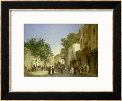 An Arab Street Scene, 1872 by Sir William Beechey Pricing Limited Edition Print image