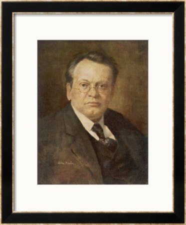 Max Reger German Composer by Ludwig Nauer Pricing Limited Edition Print image