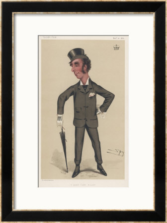 John Sholto Douglas, 8Th Marquis Of Queensberry And Patron Of Boxing by Spy (Leslie M. Ward) Pricing Limited Edition Print image