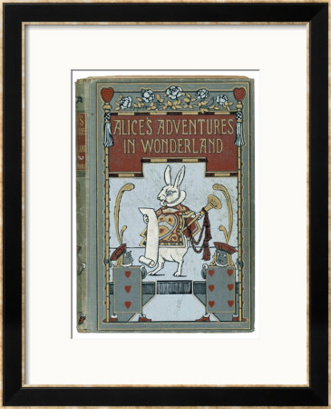 The White Rabbit Is Featured On The Cover Of The 1908 Edition Published By John Lane Bodley Head by W.H. Walker Pricing Limited Edition Print image