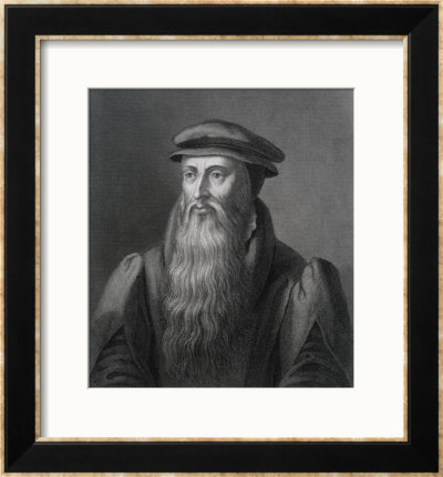 John Knox Scottish Protestant Divine by William Holl The Younger Pricing Limited Edition Print image