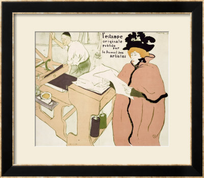 Couverture De L'estampe Originale by Henri De Toulouse-Lautrec Pricing Limited Edition Print image