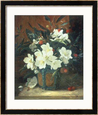 Christmas Roses by William Jabez Muckley Pricing Limited Edition Print image