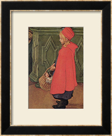 Bringing Home The Shopping by Carl Larsson Pricing Limited Edition Print image