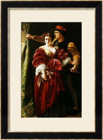Lucrezia Borgia, 1863 by Alfred W. Elmore Pricing Limited Edition Print image