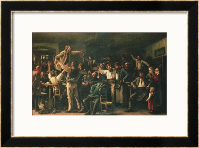 Strike, 1895 by Mihaly Munkacsy Pricing Limited Edition Print image