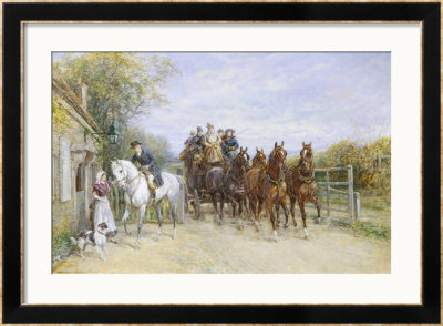 The Toll Gate by Heywood Hardy Pricing Limited Edition Print image