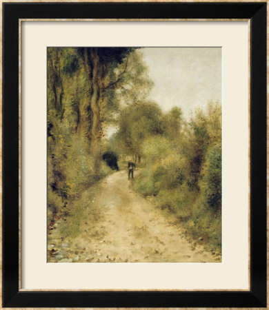 On The Path by Pierre-Auguste Renoir Pricing Limited Edition Print image