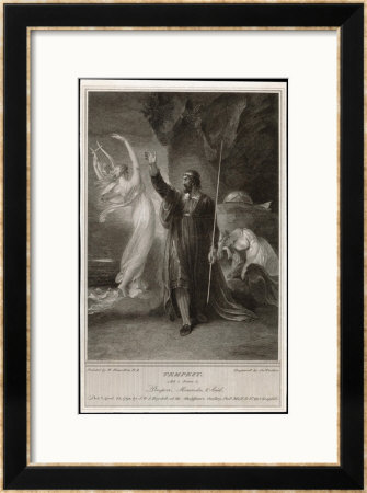 The Tempest, Act I, Scene Ii: Whilst Miranda Sleeps Prospero Confers With Ariel by Frederick Burr Opper Pricing Limited Edition Print image