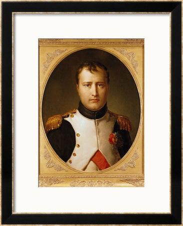 Portrait Of Napoleon In Uniform by Francois Pascal Simon Baron Gerard Pricing Limited Edition Print image
