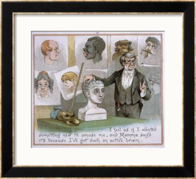 Lecture On Phrenology by R. Andre Pricing Limited Edition Print image