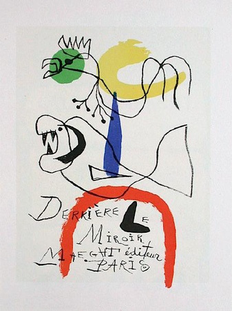 Af 1954 - Derrière Le Miroir by Joan Miró Pricing Limited Edition Print image