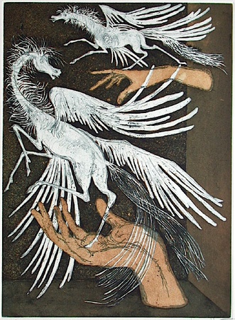 Les Mains Des Poetes by Lars Bo Pricing Limited Edition Print image