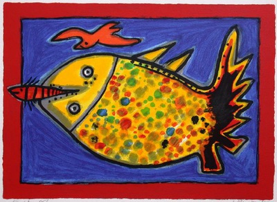 Poisson I by Guillaume Corneille Pricing Limited Edition Print image