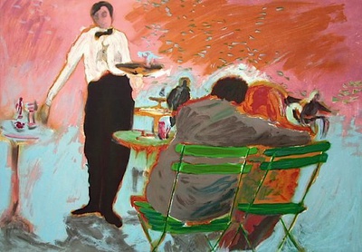 Le Garcon De Cafe by Daniel Lebier Pricing Limited Edition Print image