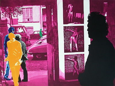 Peintre Et Modele : Violet De Bayeux by Gerard Fromanger Pricing Limited Edition Print image