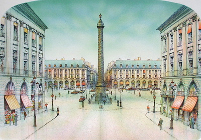 Paris, Place Vendôme by Rolf Rafflewski Pricing Limited Edition Print image