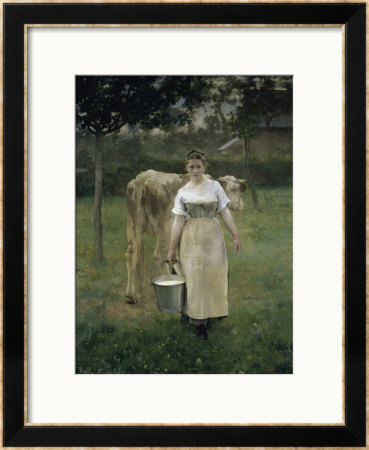 Manda Lametrie, The Farmer's Wife by Alfred Roll Pricing Limited Edition Print image