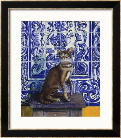 Cat Of Portugal (Chat Du Portugal) by Isy Ochoa Pricing Limited Edition Print image