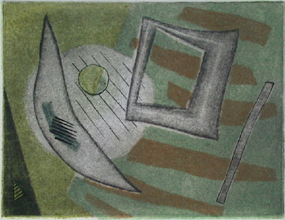 Le Carre Et La Lune by Henri Goetz Pricing Limited Edition Print image