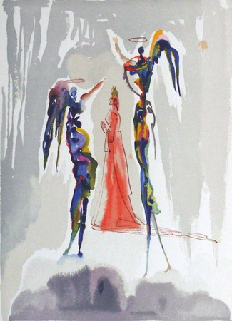 Dc Paradis 27 - Gloria Patri by Salvador Dali Pricing Limited Edition Print image